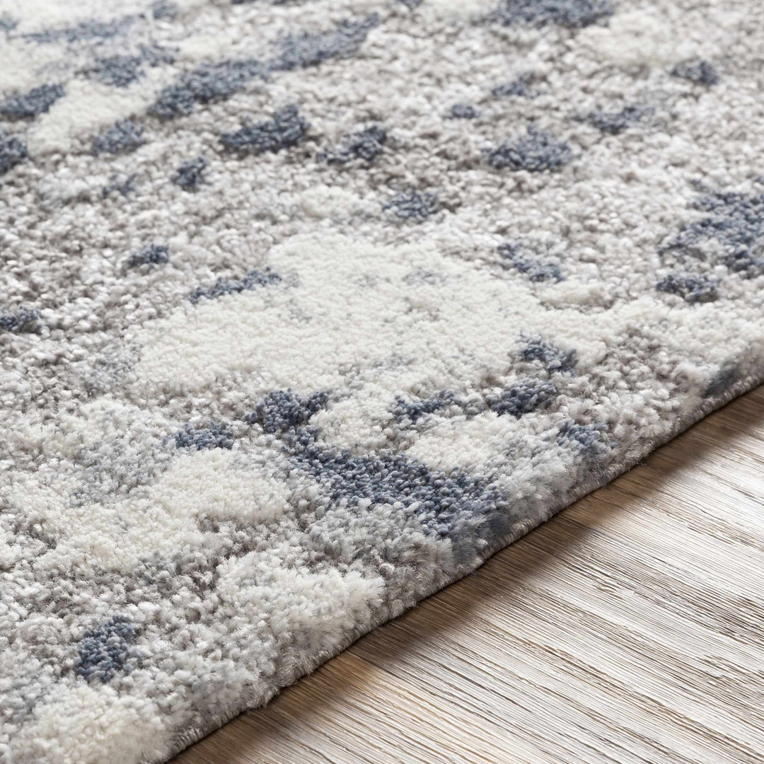 Walhonding Contemporary Abstract Gray Area Rug - The Rug Decor