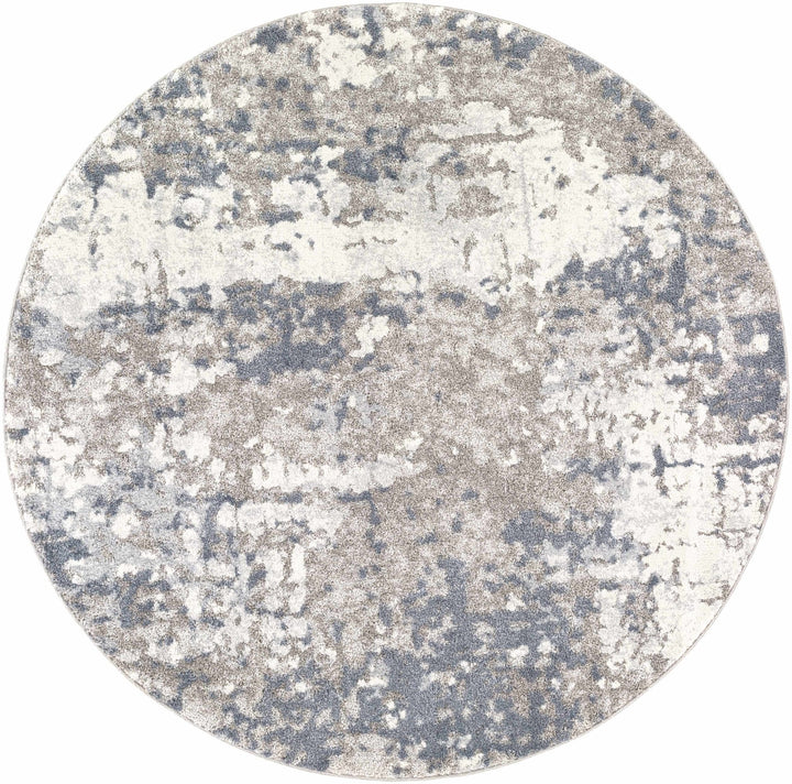 Walhonding Contemporary Abstract Gray Area Rug - The Rug Decor