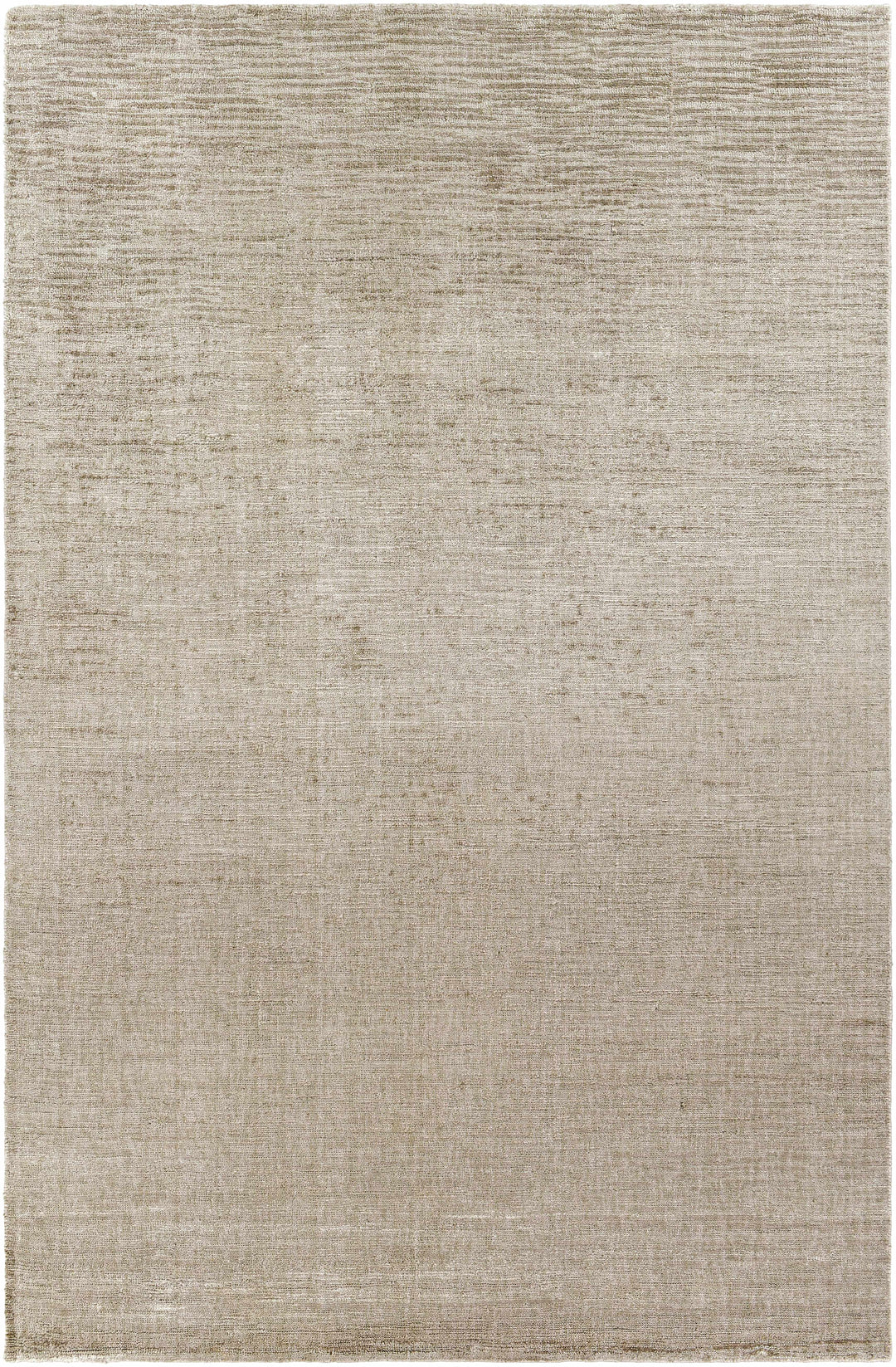 Walnutport Beige Modern Solid Design Hand Loom Area Rug
