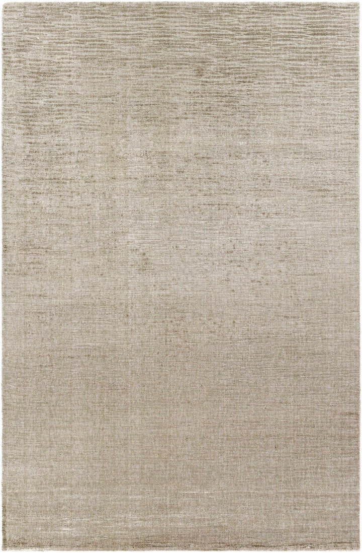 Walnutport Beige Modern Solid Design Hand Loom Area Rug