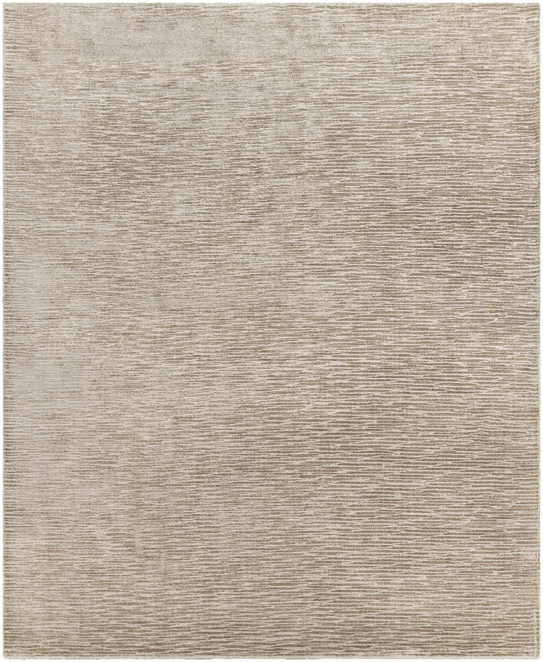 Walnutport Beige Modern Solid Design Hand Loom Area Rug