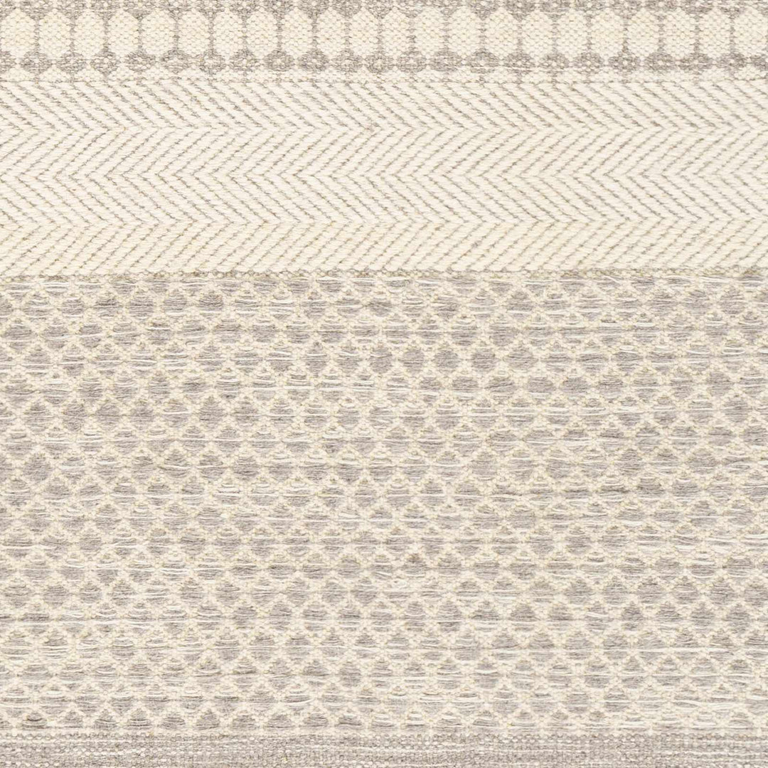 Warabrook Beige Modern Geometrical Design Hand Woven Area Rug