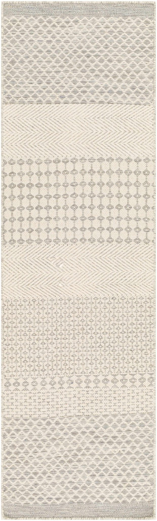 Warabrook Beige Modern Geometrical Design Hand Woven Area Rug - The Rug Decor