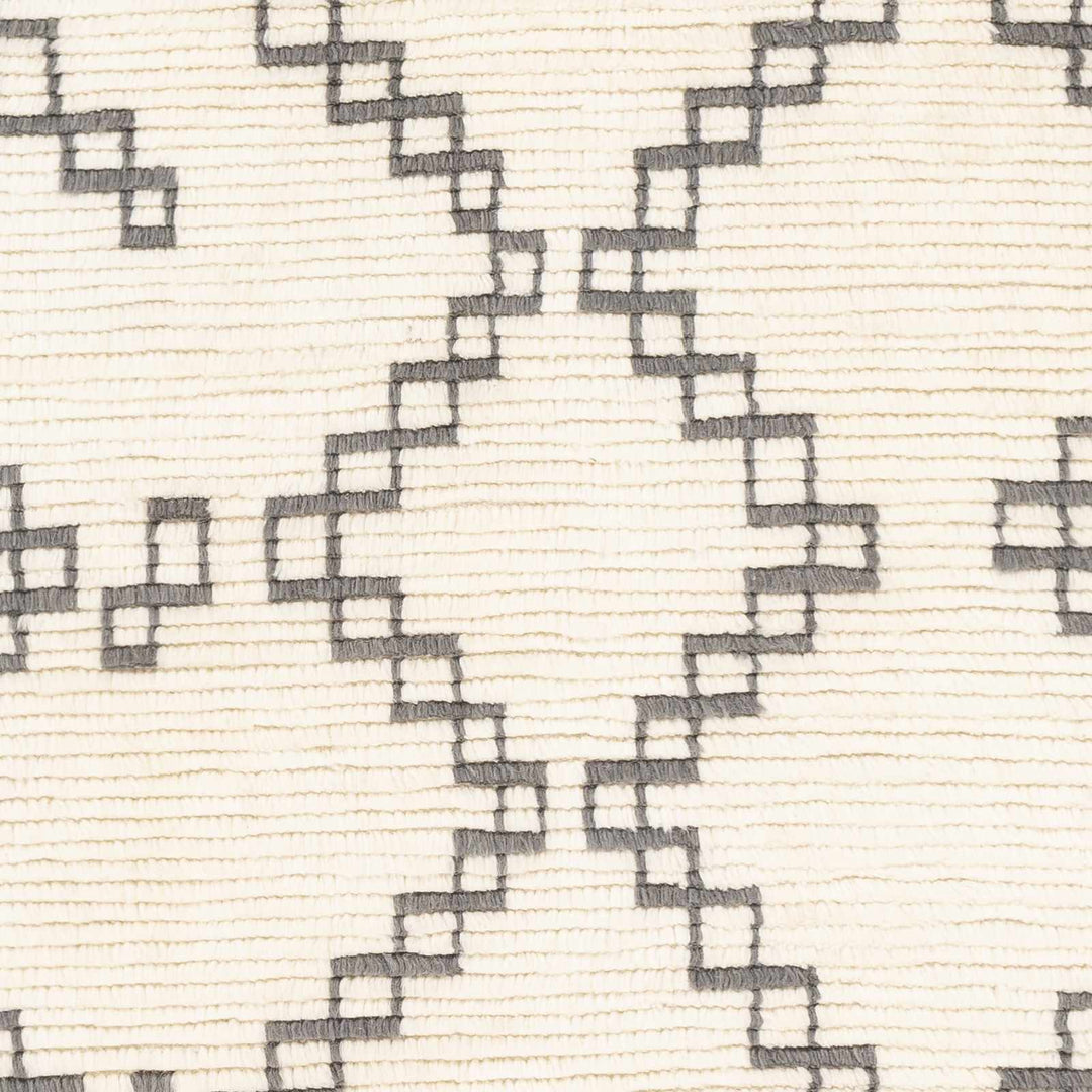 Wardell Modern Style Charcoal And Ivory Hand Woven Area Rug - The Rug Decor