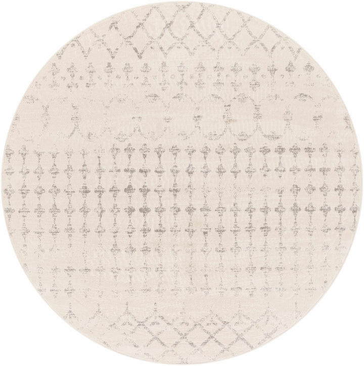 Warton Modern Geometrical Design Ivory And Gray Area Rug - The Rug Decor