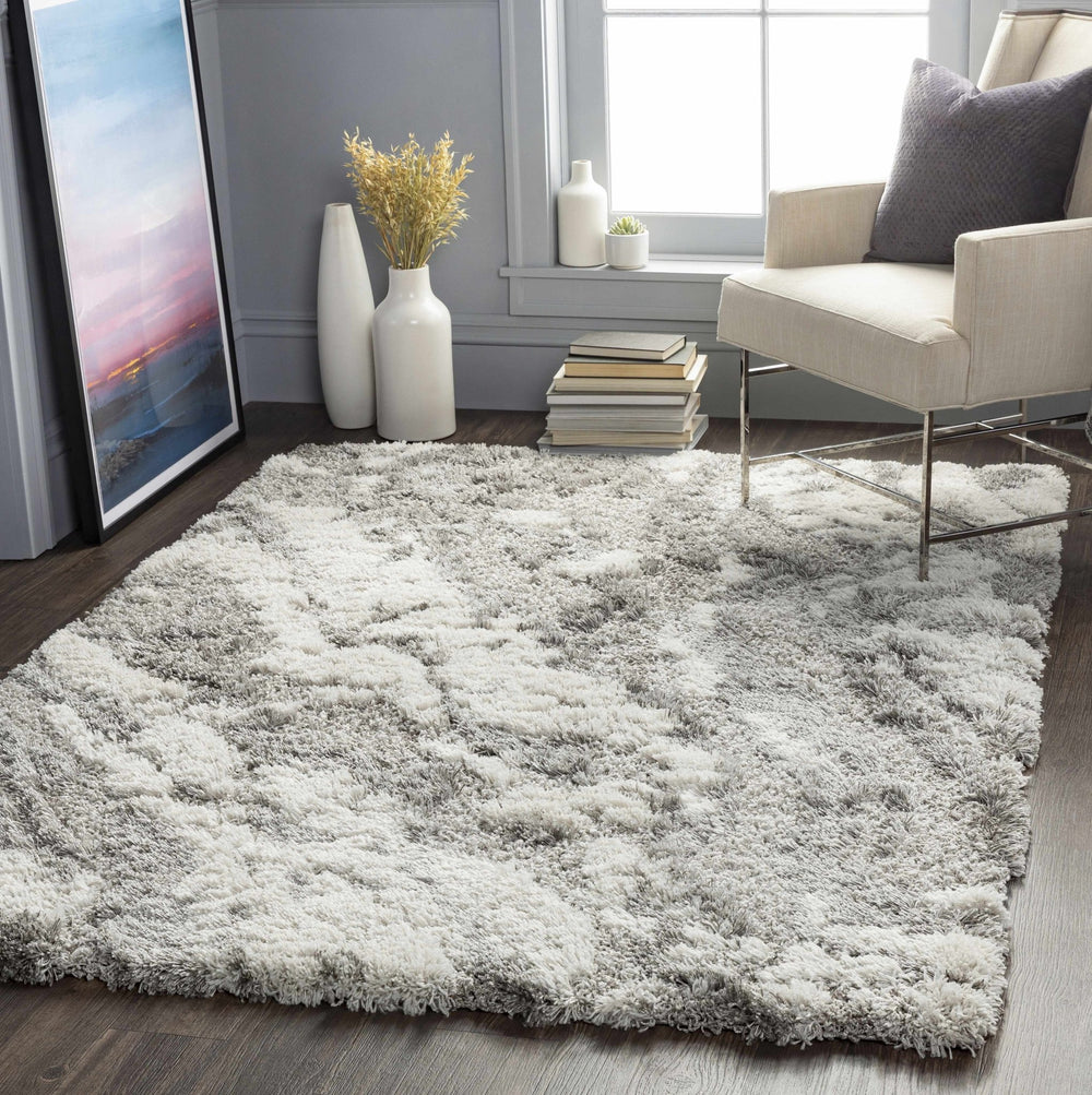 Washtucna Gray Modern Abstract Design Area Rug - The Rug Decor