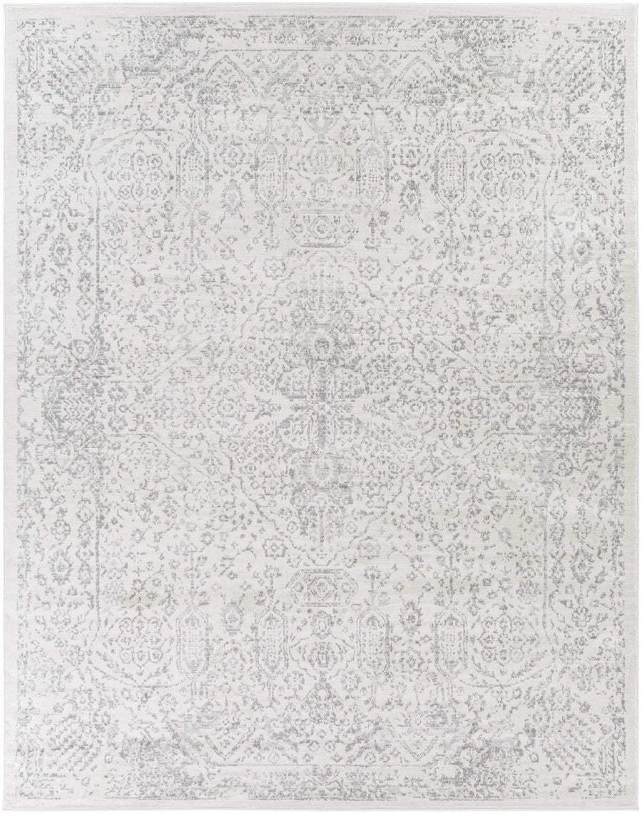 Waverton Traditional Style Ivory And Gray Area Rug - The Rug Decor