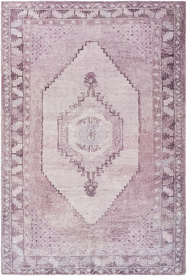 Wayde Traditional Style Purple Hand Tufted Area Rug - The Rug Decor