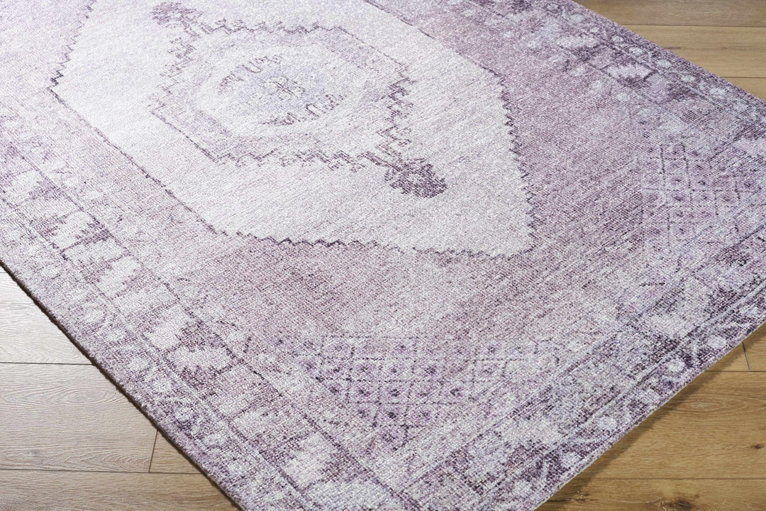 Wayde Traditional Style Purple Hand Tufted Area Rug - The Rug Decor