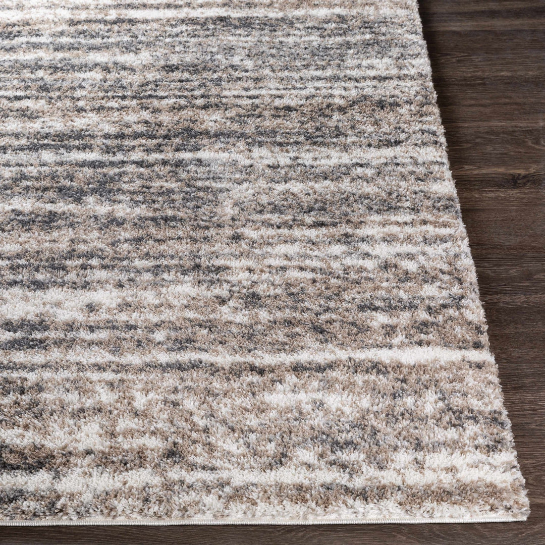 Weddin Modern Abstract Design Ivory And Gray Area Rug - The Rug Decor