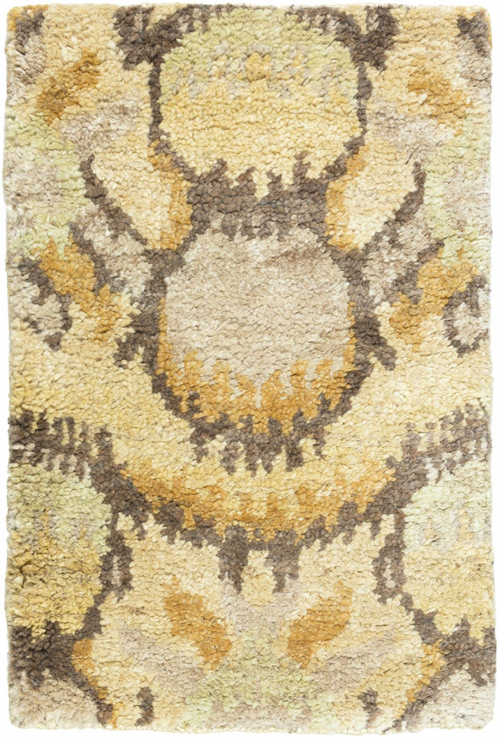 Westhoff Hand Knotted Beige And Brown Modern Style Area Rug - The Rug Decor