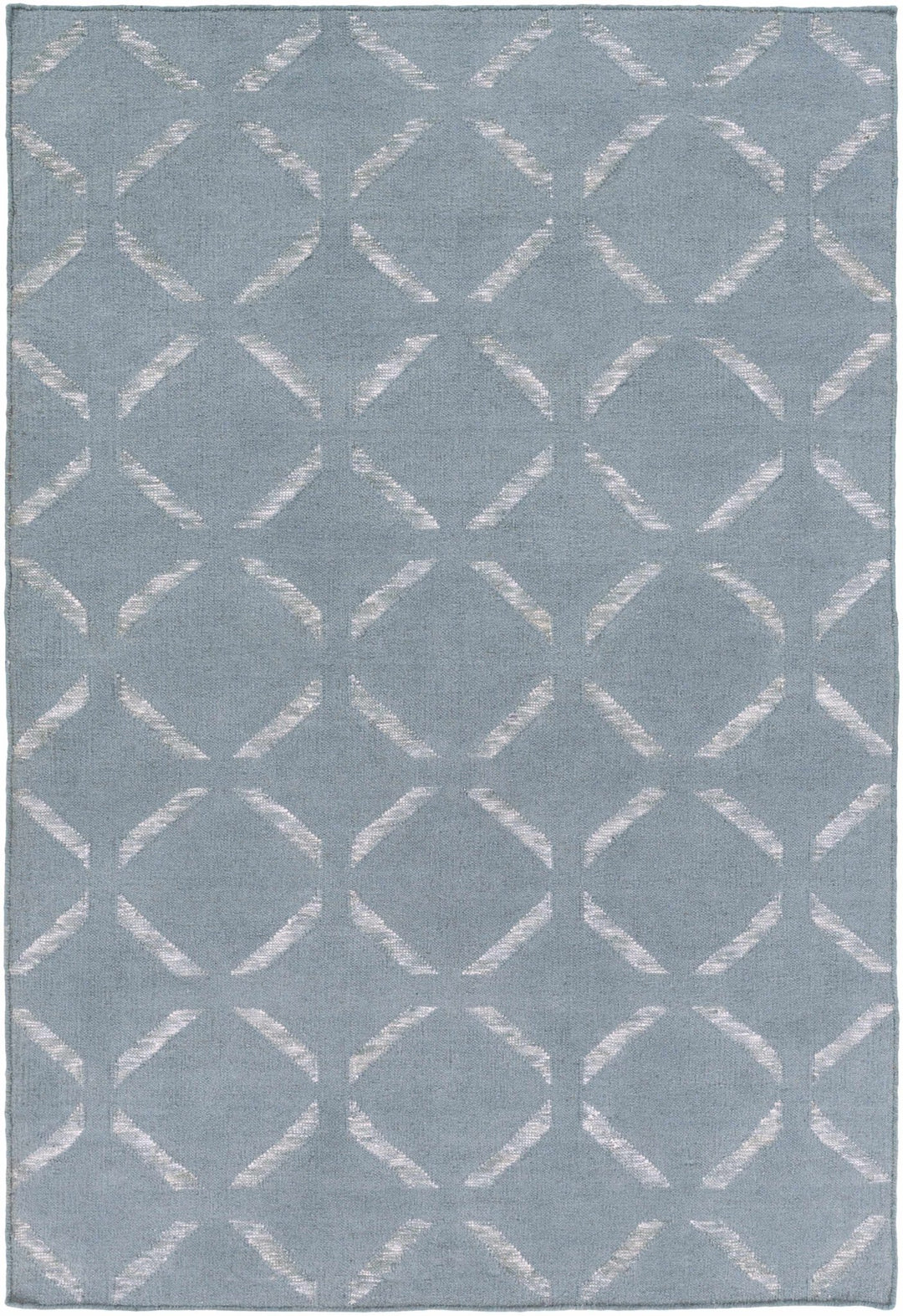 Weybridge Gray Modern Geometrical Hand Woven Area Rug - The Rug Decor