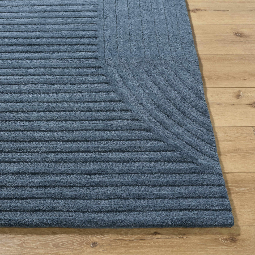 Whan Contemporary Geometrical Blue Rug - The Rug Decor