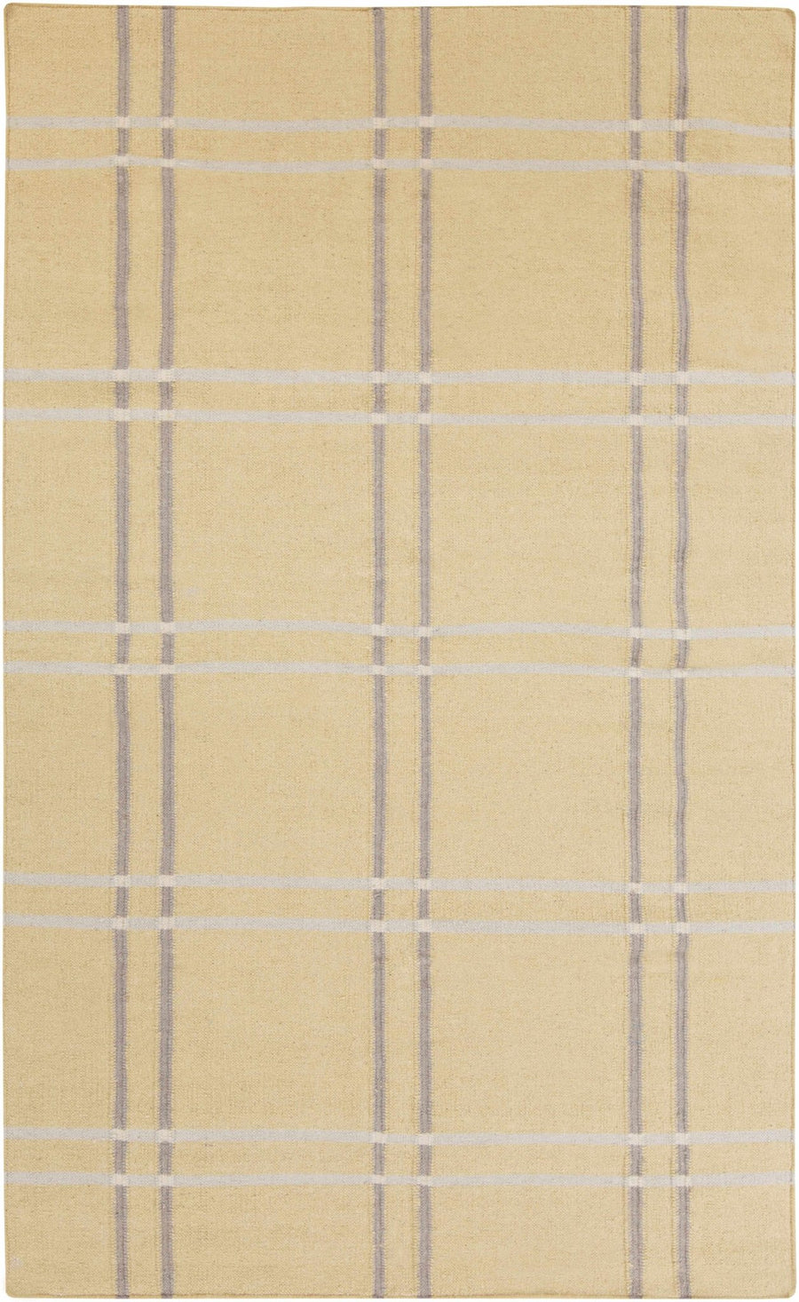 Wheeler Modern Geometrical Tan And Gray Area Rug - The Rug Decor