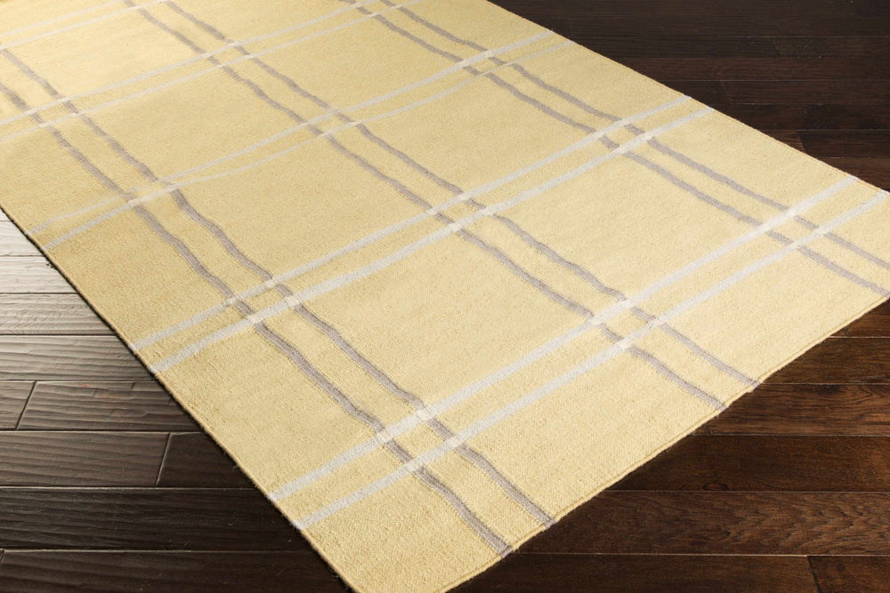Wheeler Modern Geometrical Tan And Gray Area Rug - The Rug Decor