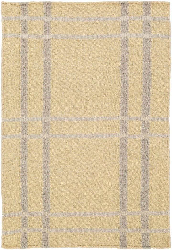 Wheeler Modern Geometrical Tan And Gray Area Rug - The Rug Decor