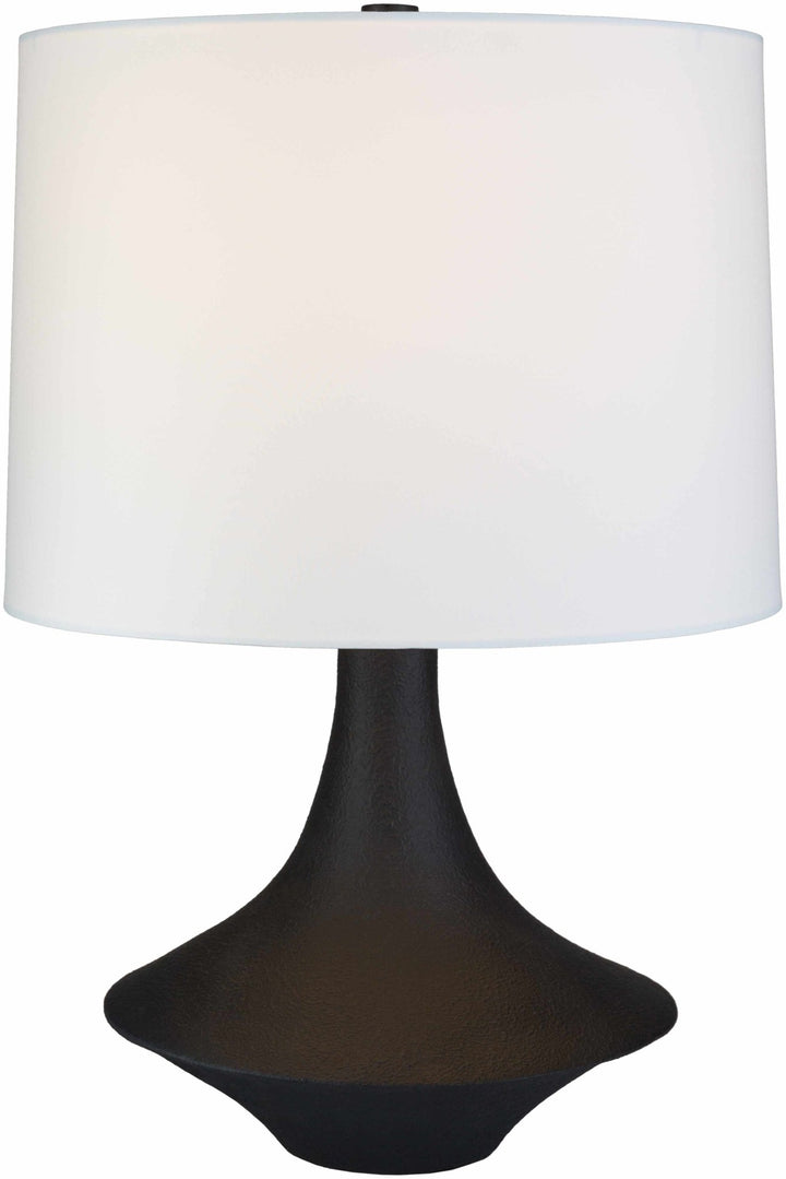 White and Black Modern Side Table lamp - The Rug Decor