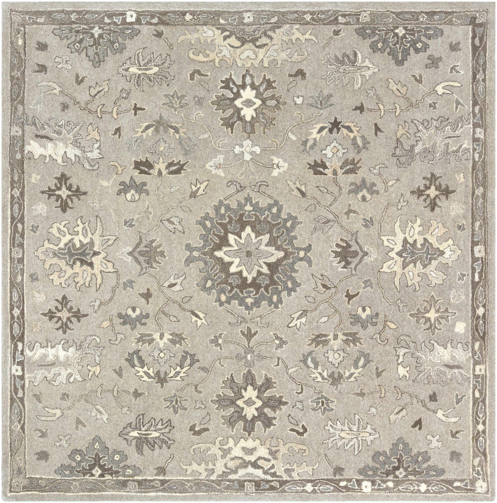 Willimantic Traditional Oushak Silver And Beige Rug - The Rug Decor