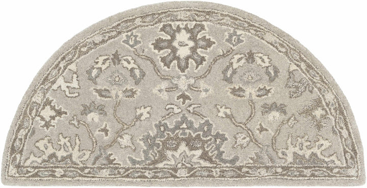 Willimantic Traditional Oushak Silver And Beige Rug - The Rug Decor