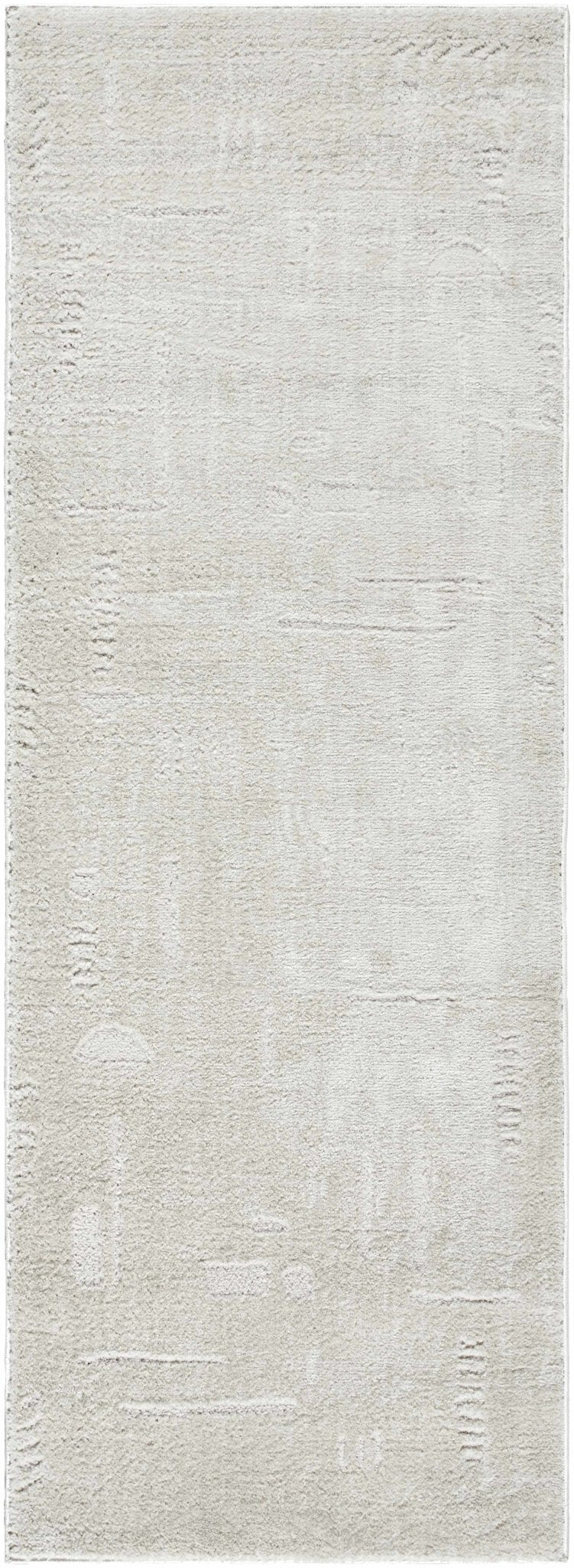 Winda Ivory Modern Solid Design Area Rug - The Rug Decor