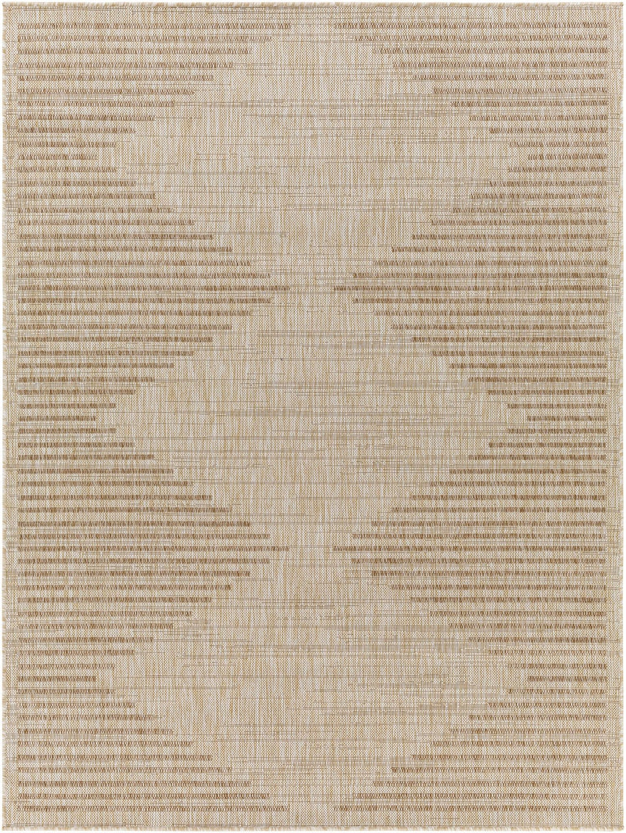 Winmalee Modern Style Tan Outdoor Rug - The Rug Decor