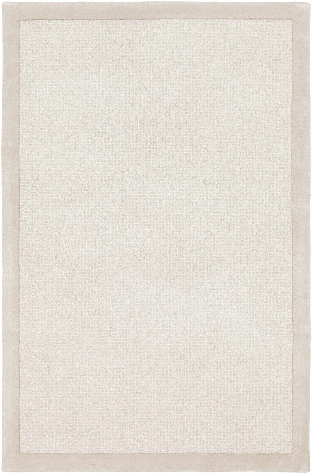 Winooski Contemporary Solid Ivory And Cream Rug - The Rug Decor