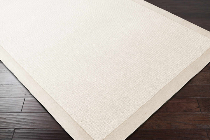 Winooski Contemporary Solid Ivory And Cream Rug - The Rug Decor