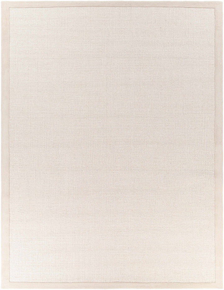 Winooski Contemporary Solid Ivory And Cream Rug - The Rug Decor
