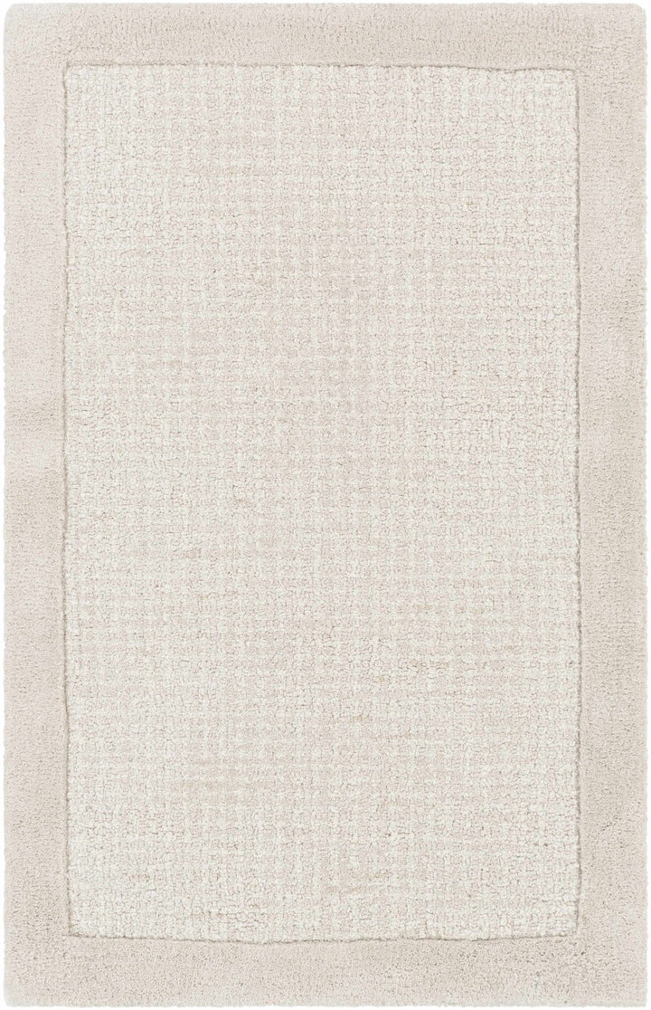 Winooski Contemporary Solid Ivory And Cream Rug - The Rug Decor