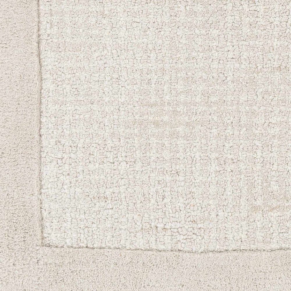 Winooski Contemporary Solid Ivory And Cream Rug - The Rug Decor