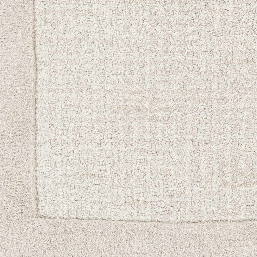 Winooski Contemporary Solid Ivory And Cream Rug - The Rug Decor