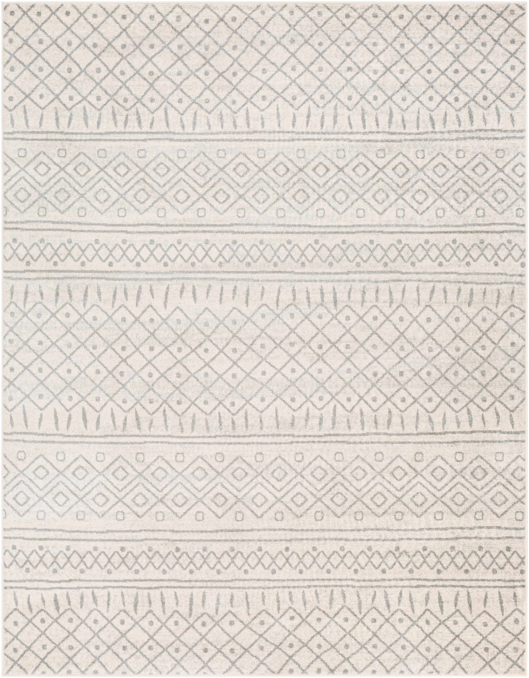 Winston Bohemian Style Ivory Area Rug