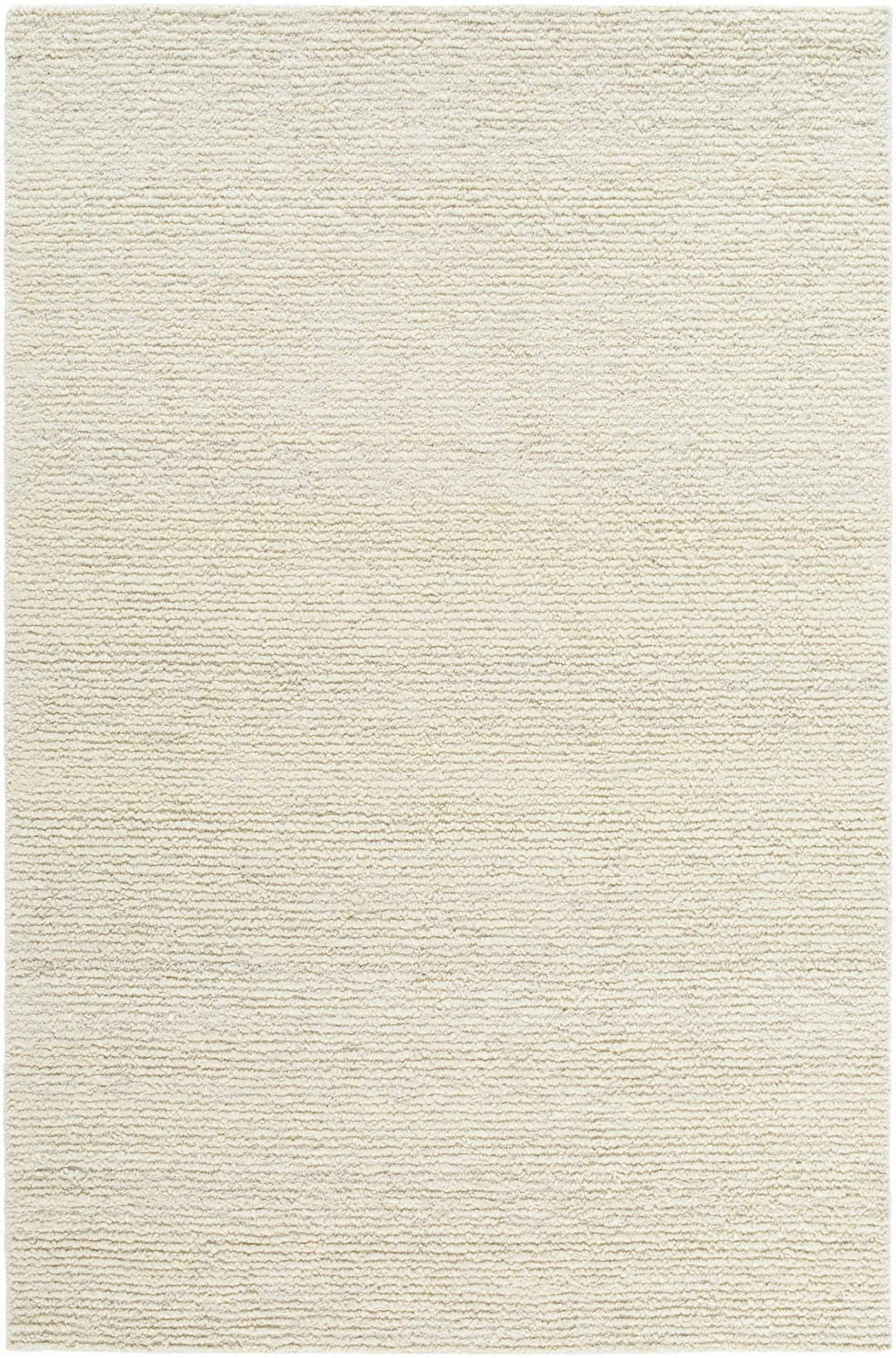 Winta Modern Solid Beige And Cream Wool Area Rug - The Rug Decor