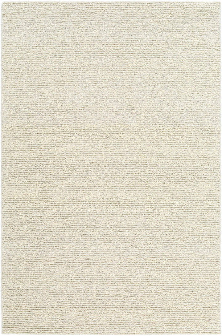 Winta Modern Solid Beige And Cream Wool Area Rug - The Rug Decor