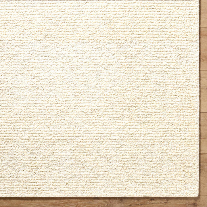 Winta Modern Solid Beige And Cream Wool Area Rug - The Rug Decor