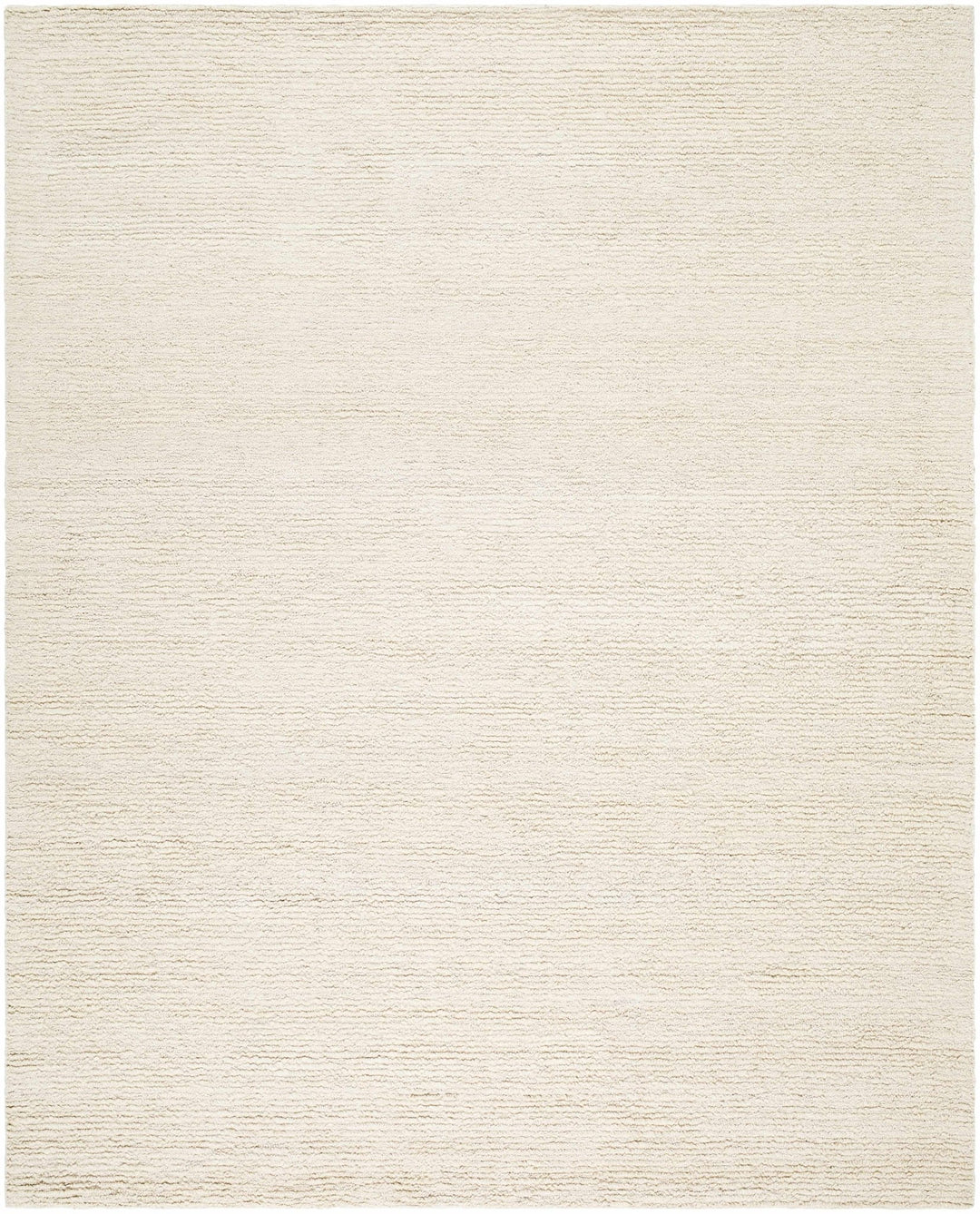 Winta Modern Solid Beige And Cream Wool Area Rug - The Rug Decor