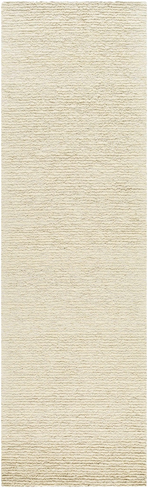 Winta Modern Solid Beige And Cream Wool Area Rug - The Rug Decor