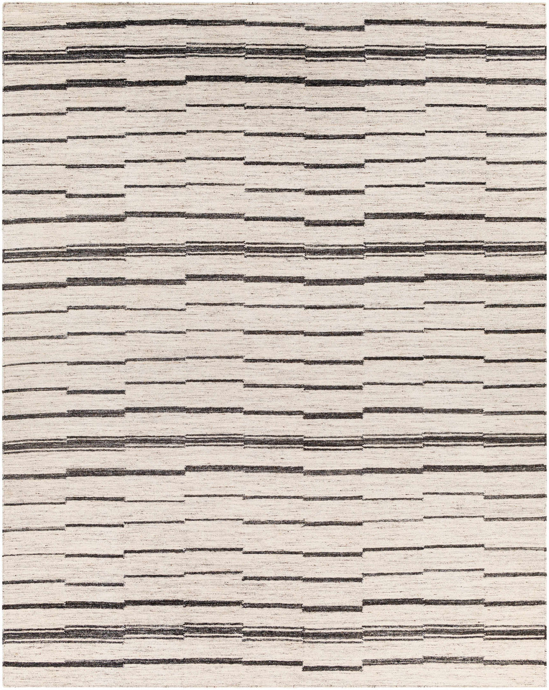 Willington Modern Style Ivory And Charcoal Hand Woven Area Rug