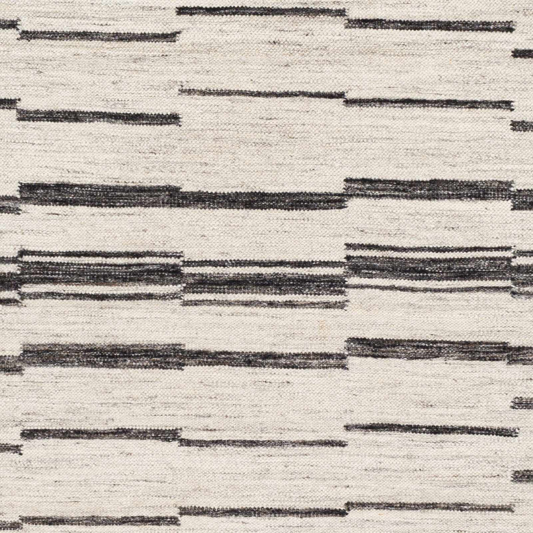 Willington Modern Style Ivory And Charcoal Hand Woven Area Rug