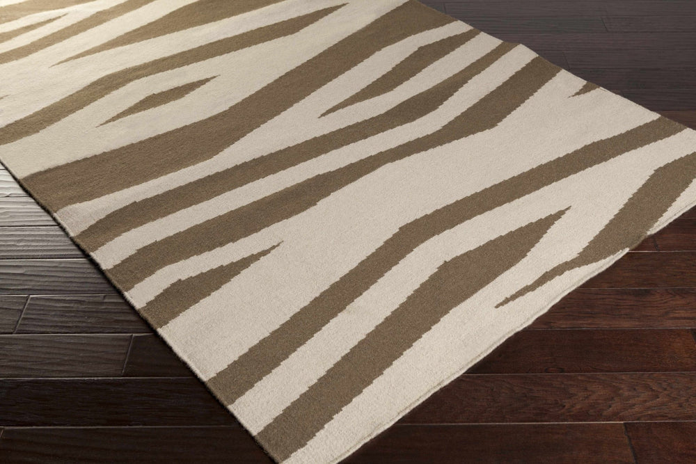 Wolford Contemporary Brown And Beige Rug - The Rug Decor