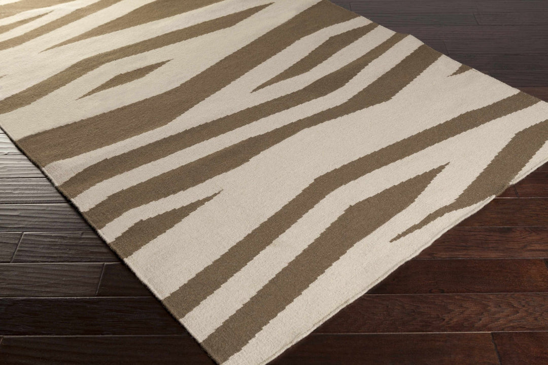 Wolford Contemporary Brown And Beige Rug - The Rug Decor