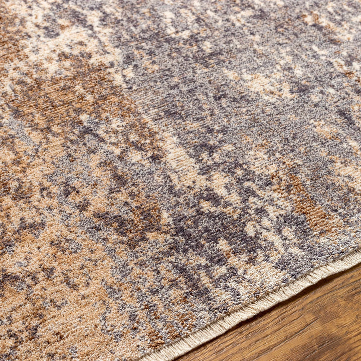 Woodmoor Abstract Beige and Brown Rug - The Rug Decor