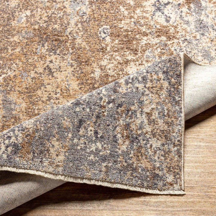 Woodmoor Abstract Beige and Brown Rug - The Rug Decor