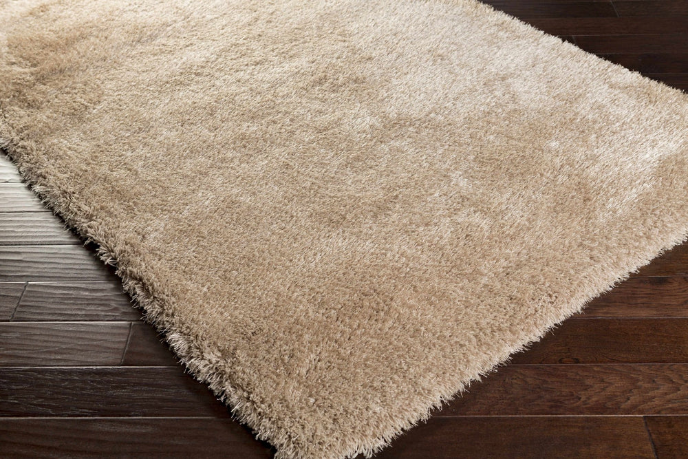 Woodridge Contemporary Solid Tan Area Rug - The Rug Decor
