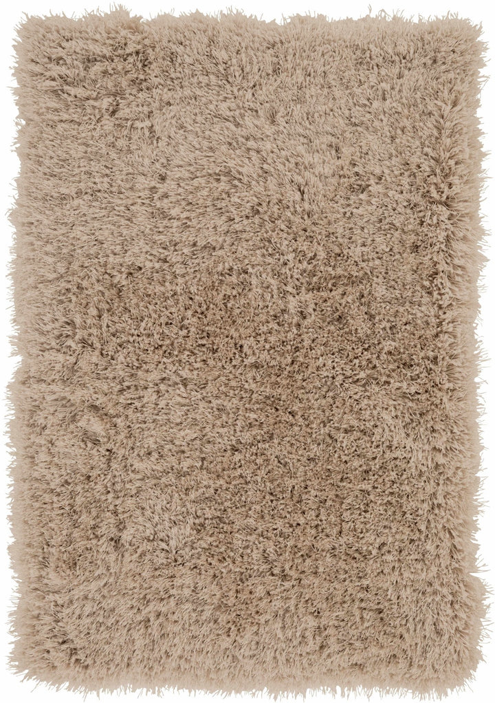 Woodridge Contemporary Solid Tan Area Rug - The Rug Decor