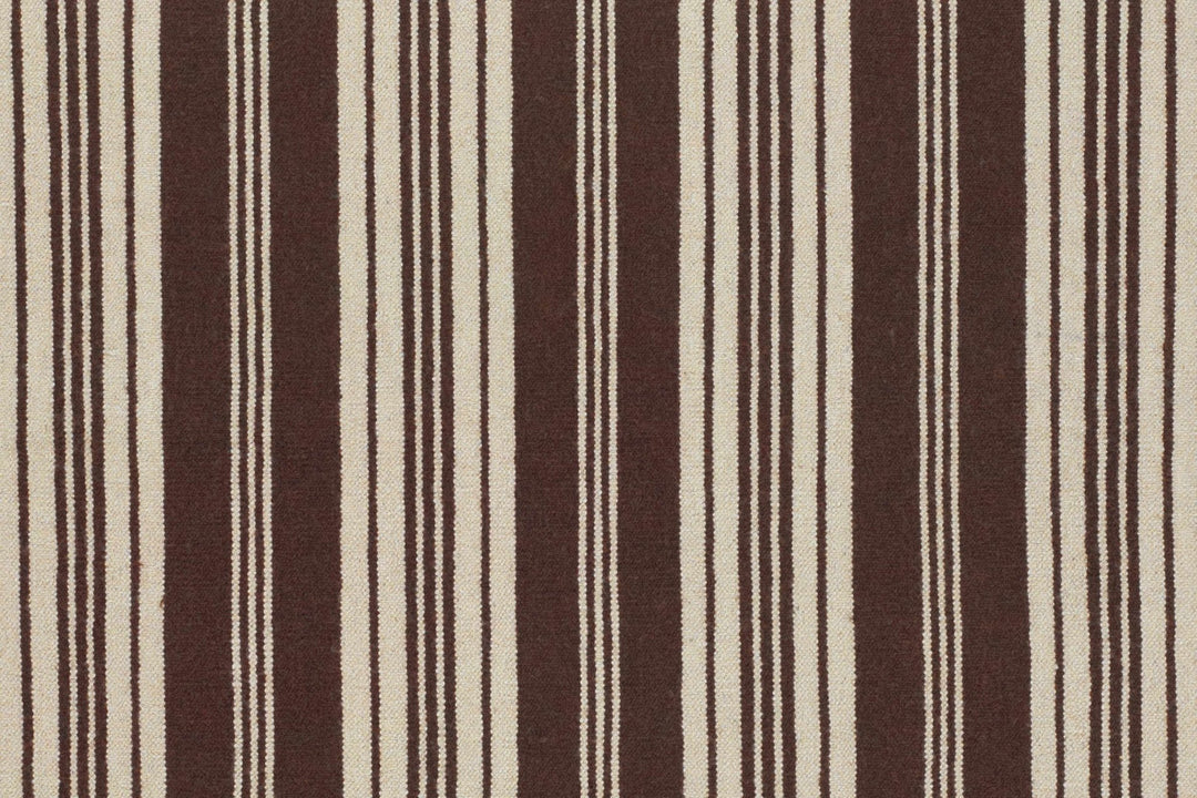 Woosung Hand Woven Modern Striped Pattern Brown And Beige Area Rug - The Rug Decor