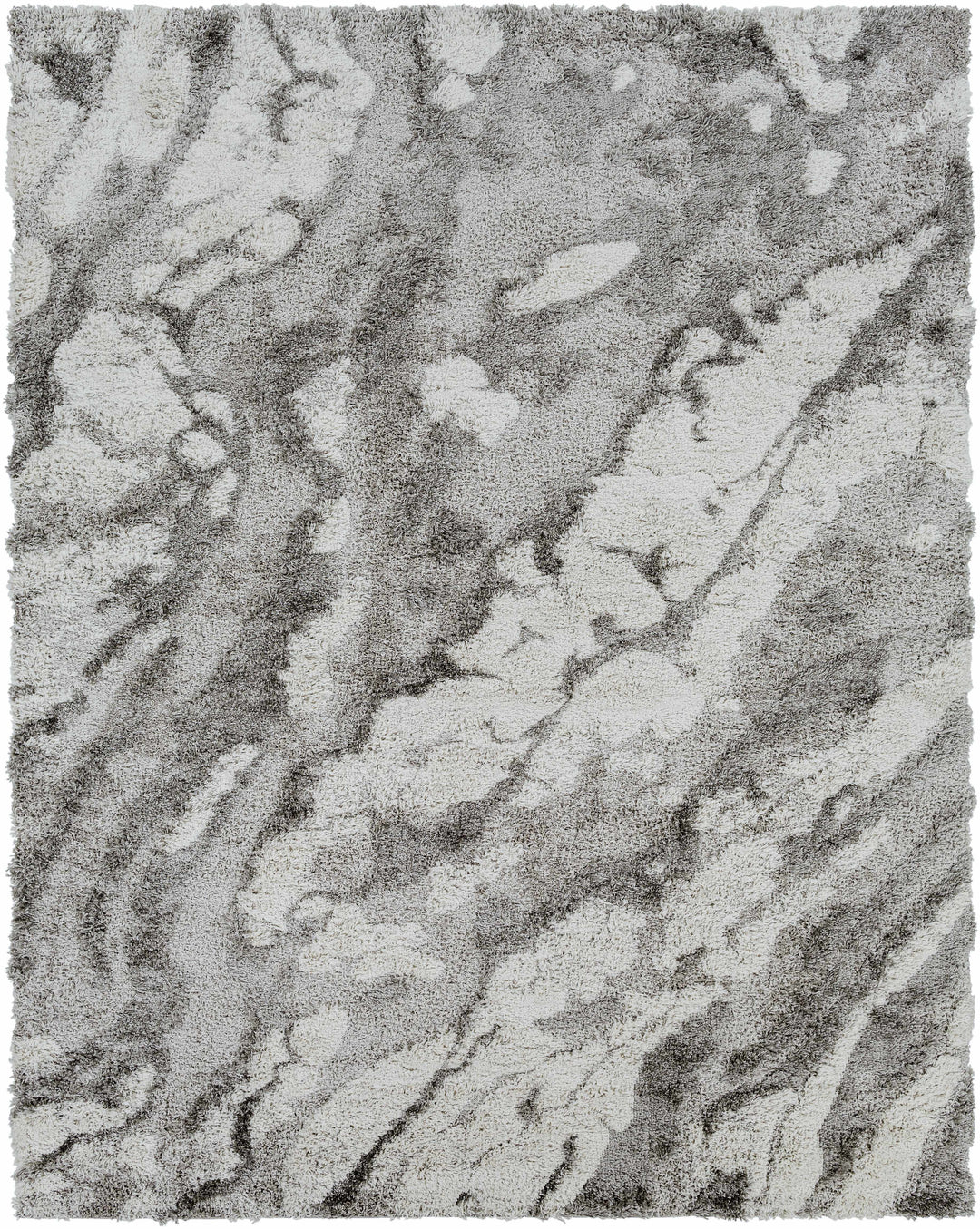 Washtucna Gray Modern Abstract Design Area Rug