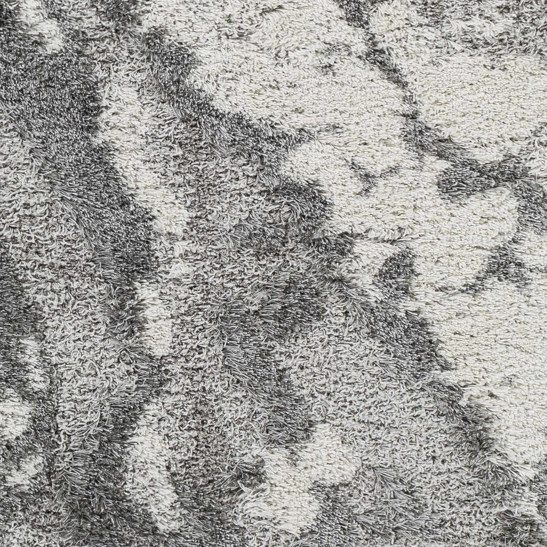 Washtucna Gray Modern Abstract Design Area Rug
