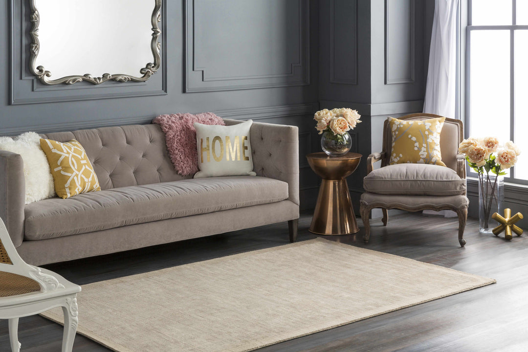 Westbend Contemporary Style Beige And Brown Area Rug