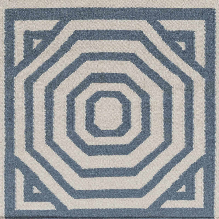 Westbrook Ivory And Gray Modern Style Hand Woven Wool Area Rug